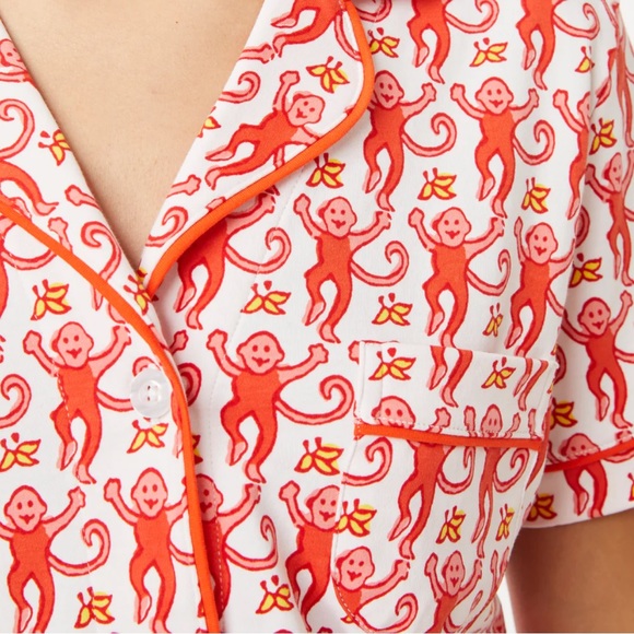 ROLLER RABBIT: Monkey Polo Pajamas - Picture 3 of 4